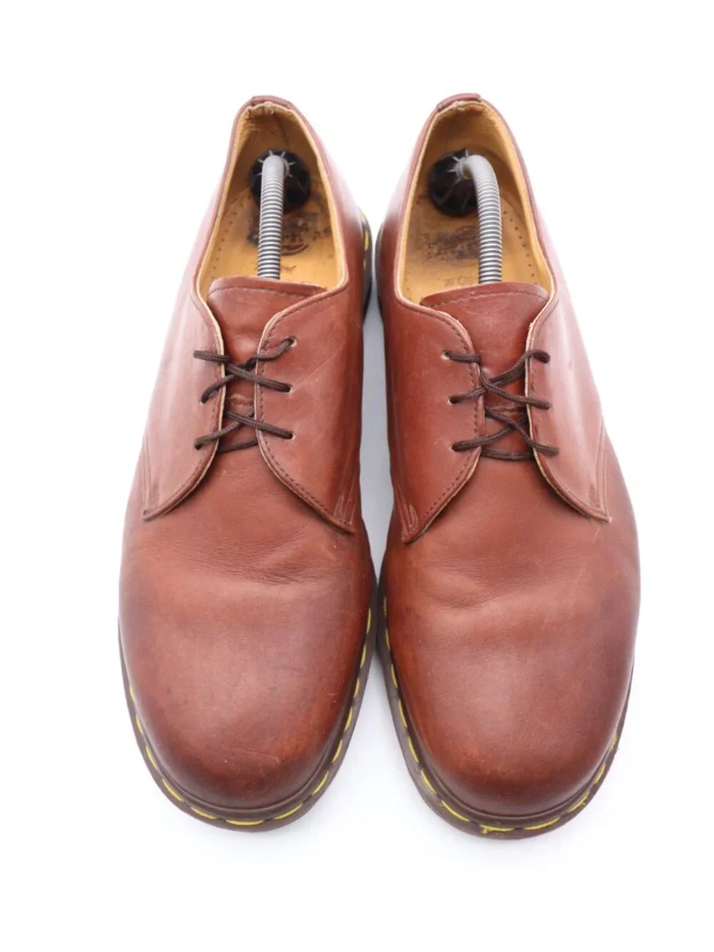 Doc Dr. Martens 1461 Men's UK 12 US 13 Made England Brown Leather Gibson Oxford